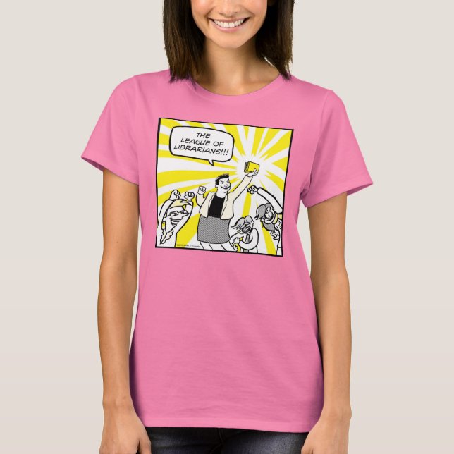 Der Bund der Bibliothekare! T-Shirt (Vorderseite)