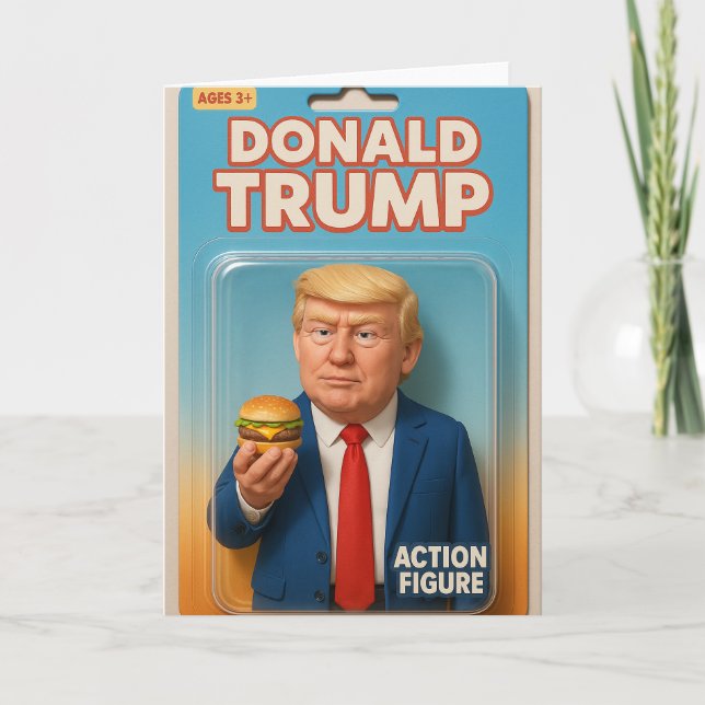 Der Burger Baron Feiertagskarte (Vorderseite)