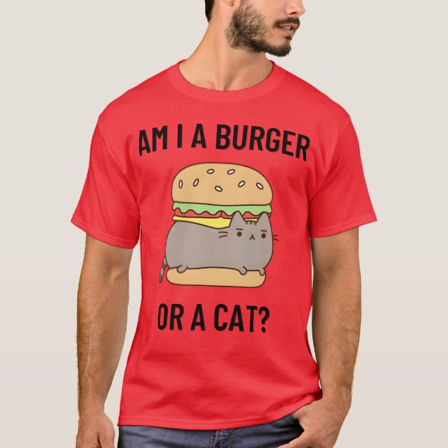 Der Burger Cat Junge T-Shirt (Vorderseite)