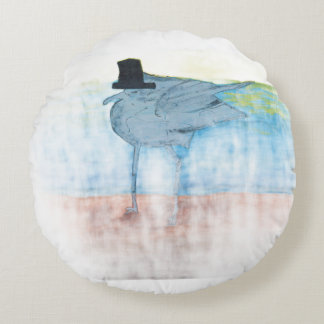 Der Bürgermeister aus Hip Hop das Buch, Design. Rundes Kissen