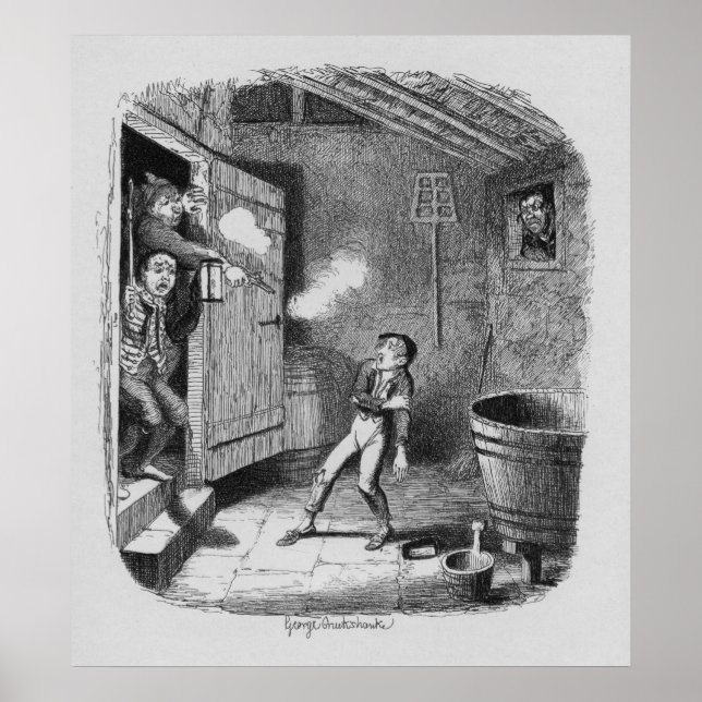 Der Burggrab der Abenteuer von Oliver Poster (Vorne)