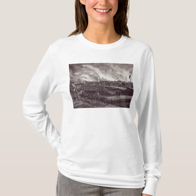 Der Burning von Stry, nahe Lemberg T-Shirt (Vorderseite)