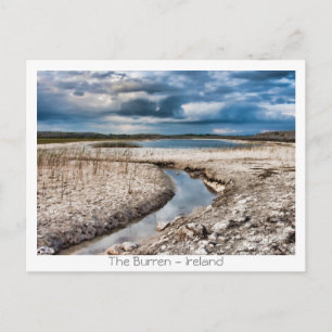 Der Burren-See Postkarte