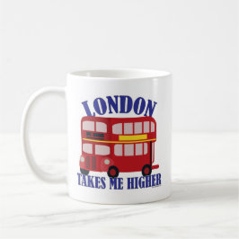 Der Bus nach London bringt mich noch weiter Tasse