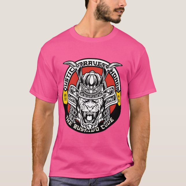 Der Bushido-Code Samurai T-Shirt (Vorderseite)