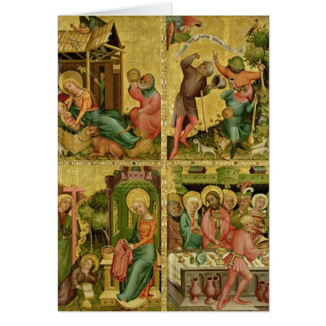 Der Buxtehude Altar, Rechte, 1400-10 (Vorne)
