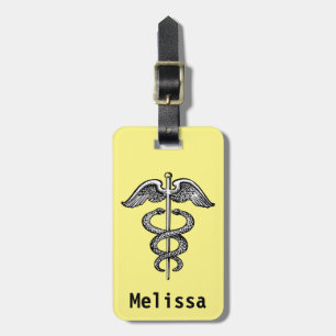 Der Caduceus Gepäckanhänger