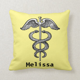 Der Caduceus Kissen