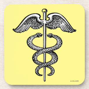 Der Caduceus Untersetzer