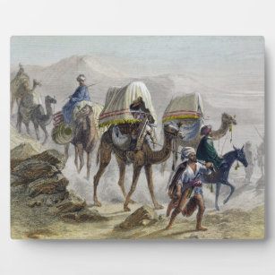 Der Camel Zug, von 'Konstantinopel und dem Blac Fotoplatte