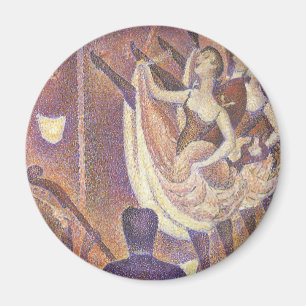 Der Can Can Tanz, Le Chahut von Georges Seurat Magnet