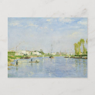 Der Canal Saint-Denis Postkarte