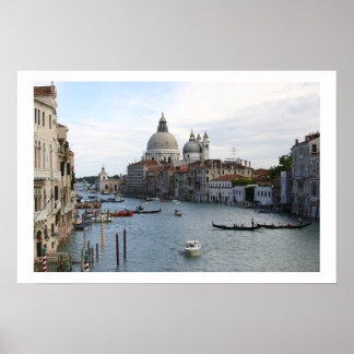 Der Canale Grande, die Gerahmte Printwerbung von V Poster
