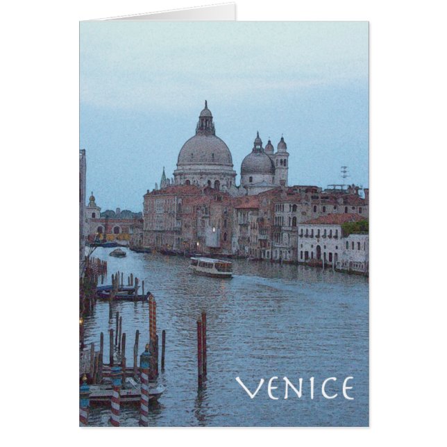 Der Canale Grande in der Abenddämmerung (Vorne)