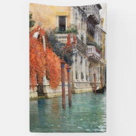 Der Canale Grande in Venedig (von Vincenzo Caprile Banner