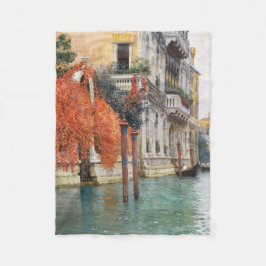 Der Canale Grande in Venedig (von Vincenzo Caprile Fleecedecke