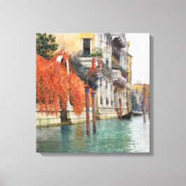 Der Canale Grande in Venedig (von Vincenzo Caprile Leinwanddruck