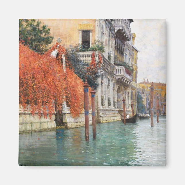 Der Canale Grande in Venedig (von Vincenzo Caprile Magnet (Vorne)