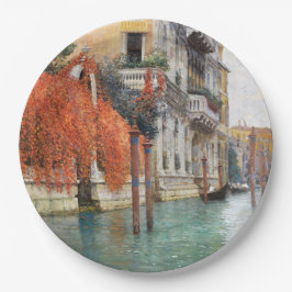 Der Canale Grande in Venedig (von Vincenzo Caprile Pappteller