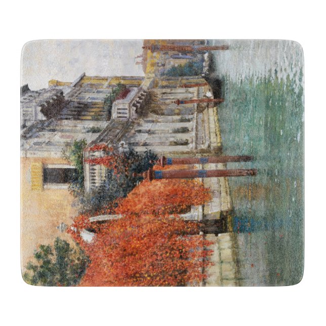 Der Canale Grande in Venedig (von Vincenzo Caprile Schneidebrett (Vorderseite)