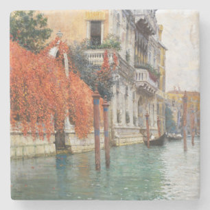 Der Canale Grande in Venedig (von Vincenzo Caprile Steinuntersetzer