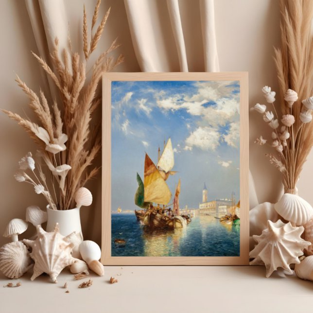 Der Canale Grande, Venedig (1903) von Thomas Moran Fotodruck (Von Creator hochgeladen)