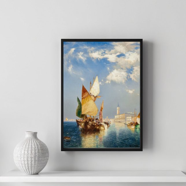 Der Canale Grande, Venedig (1903) von Thomas Moran Poster (Von Creator hochgeladen)
