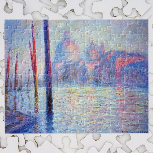 Der Canale Grande von Claude Monet Puzzle (Von Creator hochgeladen)