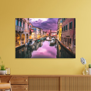 Der Canale Grande von Venedig - Canvas Print Leinwanddruck