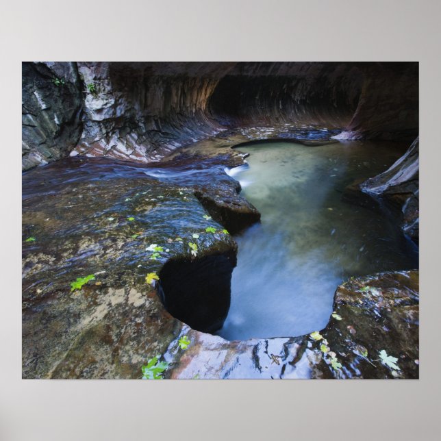 Der Canyon der U-Bahn Poster (Vorne)