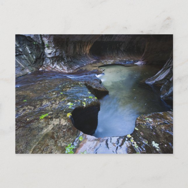 Der Canyon der U-Bahn Postkarte (Vorderseite)