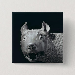 Der Capitoline Sie-Wolf Button