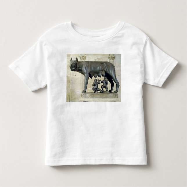 Der Capitoline Sie-Wolf Kleinkind T-shirt (Vorderseite)