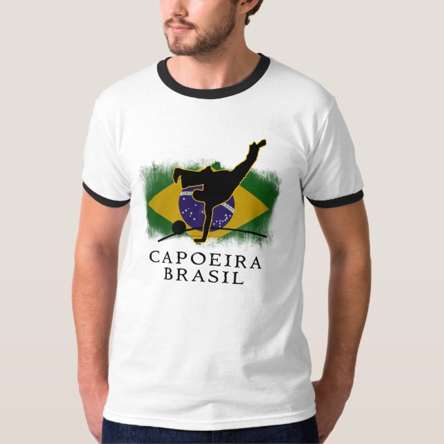 Der Capoeira Brasilien der Männer T - Shirt Kleid| (Vorderseite)