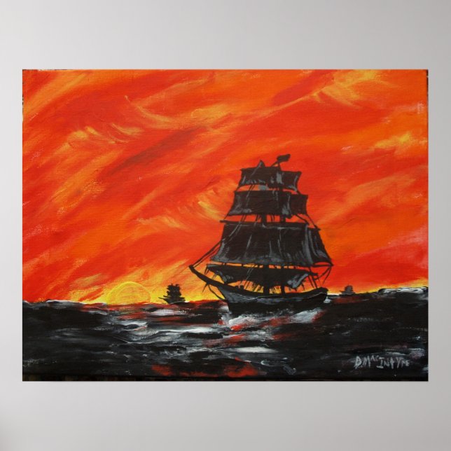 Der Captain Poster (Vorne)