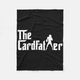 Der Cardvater Funny Football Card Collector - Uni Fleecedecke