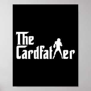 Der Cardvater Funny Football Card Collector - Uni Poster