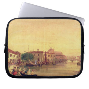 Der Careenage, Bridgetown, Barbados, c.1848 Laptopschutzhülle