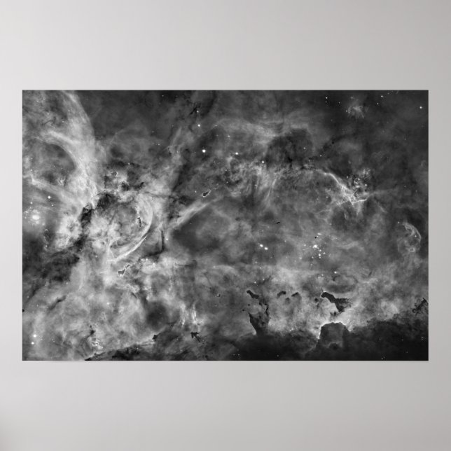 Der Carina-Nebel drucken Poster (Vorne)