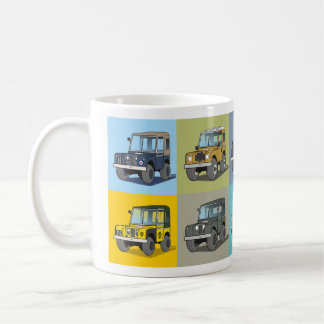 Der Cartoon-Becher Kaffeetasse