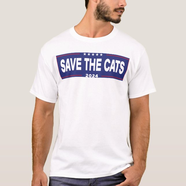 Der Cats-T - Shirt gerettet (Vorderseite)