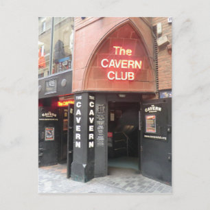 Der Cavern Club in der Mathew Street in Liverpool Postkarte