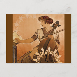 Der Cellist Postkarte