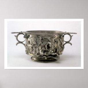 Der Centaur Cup, gallo-römisch, aus dem Berthouvil Poster