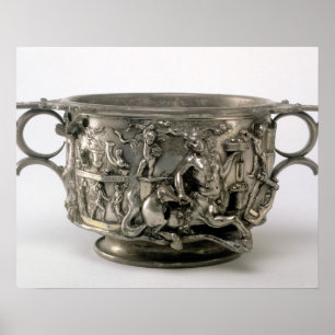 Der Centaur Cup, gallo-römisch, aus dem Berthouvil Poster