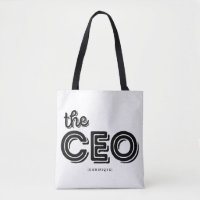 Der CEO Retro Typografy Personalisiert Polka Dots