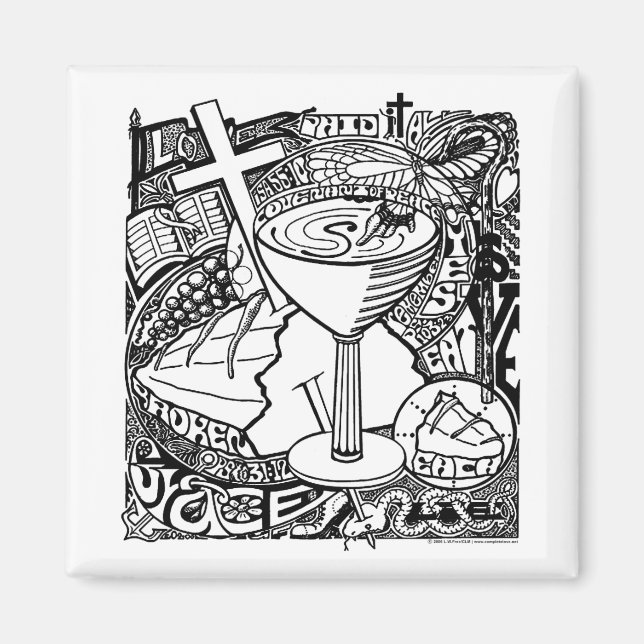 "Der Chalice" Magnet (Vorne)