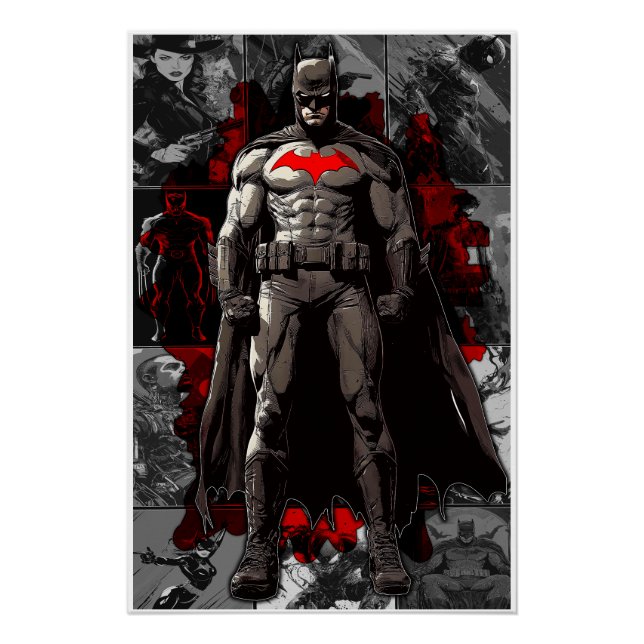 Der Challenger Batman Poster (Vorderseite)