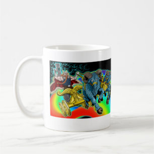 Der Chariot des Thors 11 Unze-Klassiker-Tasse Kaffeetasse