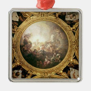 Der Chariot von Apollo, Deckenmalerei Ornament Aus Metall